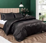 Pothuiny 5 Pieces Satin Duvet Cover Full/queen Size Set, Luxury Silky Like .... Fixed Price $39.02.