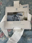 Target Retired Simply Shabby Chic Cotton Linen Quilt Twin Distressed Wash Blue. Fixed Price $200.00.