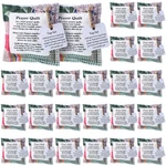 Fanfanwin 24 Pcs Mini Prayer Quilt With Cross Inside, Vintage Pocket Scripture. Fixed Price $72.48.