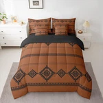 Feelyou 7 Piece Bedding Set Twin Size Southwestern Native Comforter. Fixed Price $55.84.