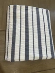 Pottery Barn Kids Yarn Dye Navy Stripe Quilt Twin. Fixed Price $79.00.