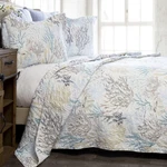 Carstens, Inc. Coastal Beach Bedding Set, Nautical 2-PIECE Microfiber Ocean Q.... Fixed Price $72.30.