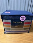 Pendleton King Flannel Sheet Set 4 Piece 100% Cotton Cozy Winter Bedding. Fixed Price $119.99.
