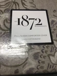 $400 Bloomingdale's 1872 Harlow Full/queen Duvet Comforter Cover, Nip. Fixed Price $225.00.