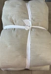 Pottery Barn Everyday Linen Comforter King White Imperfect. Fixed Price $149.00.