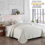 3PIECE Embossed Reversible Bedspread Coverlet Quilt Set Bedding With Sham. Fixed Price $38.15.