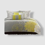 Madison Park Yellow Lola 6-PIECE Quilted Coverlet Set Size Full/queen. Fixed Price $94.76.