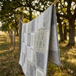 Modern Farmhouse Window Box Print Queen Size Cotton Finished Quilt. Fixed Price $46.99.