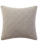 Brooklyn Loom Lincoln European Sham Khaki Stone Washed 26"X26". Fixed Price $19.99.