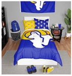 Foco Nfl Team Logo Bag Comforter Bedding 3-PIECE Set. Fixed Price $34.00.