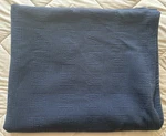 Vintage Ll Bean Matelasse Quilt Blue Bedspread Coverlet Portugal Queen 90 X102. Fixed Price $79.15.