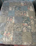 Pottery Barn Neena Patchwork Queen Quilt Floral Paisley W/euro + 2 Shams. Fixed Price $95.00.