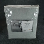 Royal Borough Twin Coverlet Set 2-PIECE Matelasse 100% Cotton Grey Oeko-tex. Fixed Price $59.99.