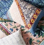 New Anthropologie Kantha Stitched Katya King Shams 2 Nwt Quilt. Fixed Price $149.99.