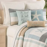 C&f Home Driftwood Shores 2-PIECE Twin Quilt Set Versatile Summer Nautical Co.... Fixed Price $184.48.