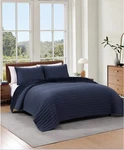 Tommy Hilfiger Classic Comfort Solid Reversible 3-PC. Quilt Set, Full/queen. Fixed Price $89.95.