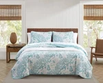 Tommy Bahama Laguna Beach Collection Quilt & Shams Set Full Queen New. Fixed Price $70.00.