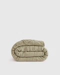 Nwt Quince Lightweight European Linen Box Quilt Only King Cal Willowleaf. Fixed Price $109.99.