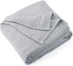 Carriediosa 100% Cotton Muslin Throw Blanket 50" 70" Xl Size 4-LAYERS Su. Fixed Price $44.87.