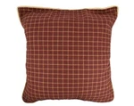Donna Sharp Pine Lodge Bedding Collection 100% Cotton Plaid Euro Sham 26" X. Fixed Price $24.00.