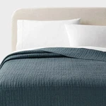 King Tencel Quilt Slate Blue Threshold: Oeko-tex Certified, Cooling. Fixed Price $45.99.