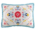 Pioneer Woman Mazie Medallion Quilted King Size Shams Only-quilt Sold Separately. Fixed Price $14.00.