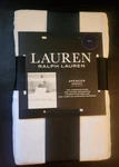 Lauren Ralph Spencer Border White Tan Euro Sham $135 Msrp New. Fixed Price $45.00.