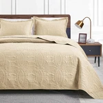 California King Size Quilt Bedding Set Coin Pattern Camel Lightweight Loves. Fixed Price $89.99.