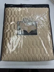 J Queen Satinique Quilted Coverlet King Gold New. Fixed Price $129.99.