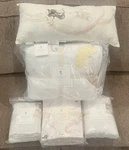 New Pottery Barn Kids Isabelle Castle Queen Quilt Shams Mermaid Sheet Set Pillow. Fixed Price $589.95.