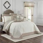 Bensonhurst Modern Farmhouse Medallion Bed Spread, King/cal King, Ivory - New. Fixed Price $67.50.