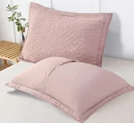 Winlife 100% Cotton Quilted Pillow Sham Floral Printed Cover Standard. Fixed Price $25.00.