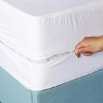 Zippered Mattress Encasement Waterproof Bed Bug Protector Cover Pad. Fixed Price $17.99.