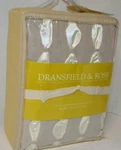 Dransfield & Ross House Condotti Ivory Queen Duvet New Rare Horchow Neiman Marcu. Fixed Price $119.99.