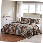 Greenland Home Durango 100% Cotton Reversible Quilt Set 2-PIECE Twin/xl Earth. Fixed Price $79.17.