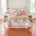 Brylanehome Floral Jardin Quilt Bedding Collection. Fixed Price $111.99.