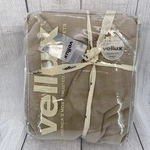 Vellux Blanket Full/queen Tan Original Insulating Core Hotel Style Lightweight. Fixed Price $35.99.