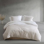 Calvin Klein - King Duvet Cover, Percloe Soft Cotton Ikat Pinstripe. Fixed Price $109.38.