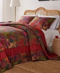 Greenland Home Fashions Jewel Kantha Quilted 3 Piece Bedspread Set, Queen $460. Fixed Price $50.00.