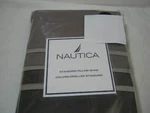 New Nautica Silver Bay Standard Pillow Sham 20X26 Nip Mauves. Fixed Price $21.98.