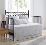 Stone Cottage Daybed Set 39" X 75" Cotton Blend Polyester Soft Gray (4-PCS). Fixed Price $75.00.