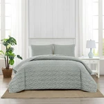 Caro Home 3-PIECE Cotton Quilt Set Priya Sage Queen Size 1873451 1796255. Fixed Price $49.99.
