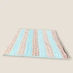 Large Minky Style Blanket - Cozy Creations Ltd. 98" X 118" King Bed Preowned. Fixed Price $46.00.