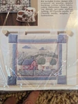 Little Country Home Screen Printed Mini Quilt Wall Hanging New Creative Circle. Fixed Price $5.24.