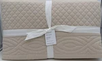Pottery Barn Heirloom Scallop King Quilt Oatmeal. Fixed Price $185.95.