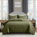 Luxury Summer Cooling Bedspread Set Reversible Coverlet Bedding Throw Queen King. Fixed Price $26.99.
