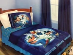 Brand New Official Disney Mickey Mouse Pluto Donald Duck 4 Pieces Twin Bed Set. Fixed Price $49.99.