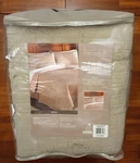 New Home Trends Reversible Mini Quilt Set 100" X 92" & Two King Shams 20" 36". Fixed Price $58.95.