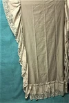 Twin Somerset Rose Lace Bed Ruffle Organic Cotton Blend Split Hemmed Corners. Fixed Price $115.00.