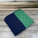 Pottery Barn Kids Block Stripe Quilted Pillow Sham Euro Green Blue Gray Washed. Fixed Price $36.95.